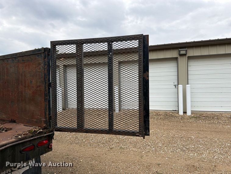 image for item FK3499 1985 Shop built dump trailer
