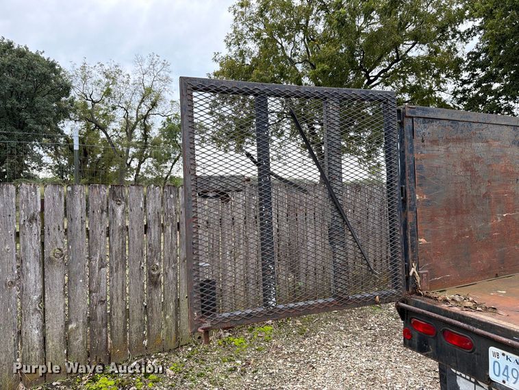 image for item FK3499 1985 Shop built dump trailer