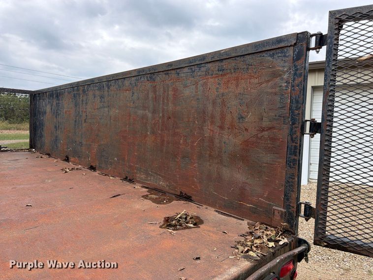 image for item FK3499 1985 Shop built dump trailer
