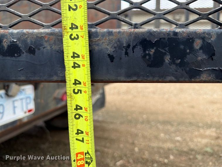 image for item FK3499 1985 Shop built dump trailer