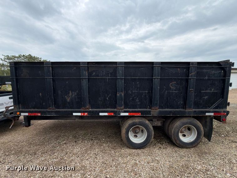 image for item FK3499 1985 Shop built dump trailer