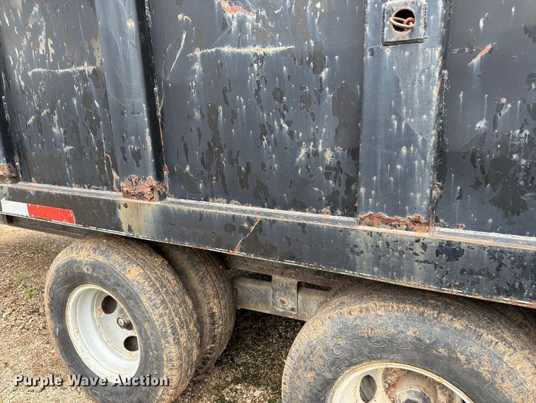 image for item FK3499 1985 Shop built dump trailer