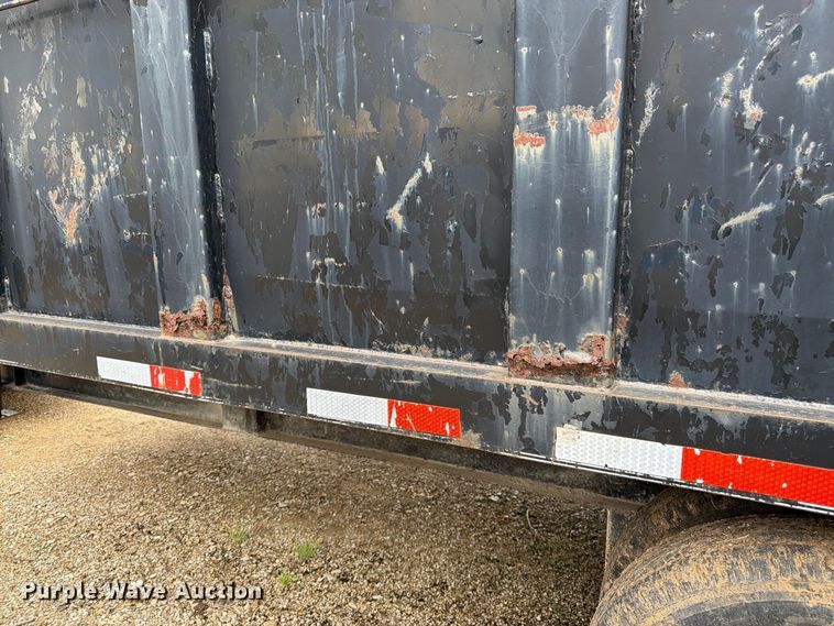 image for item FK3499 1985 Shop built dump trailer