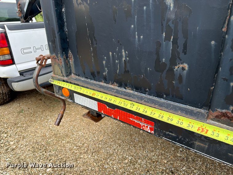 image for item FK3499 1985 Shop built dump trailer