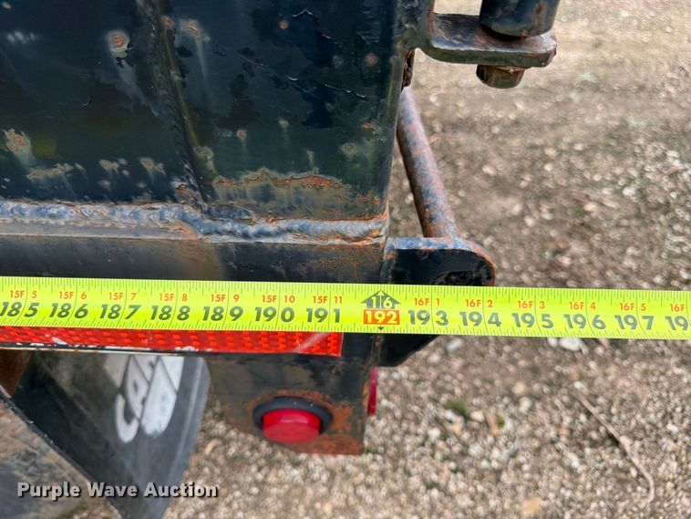 image for item FK3499 1985 Shop built dump trailer