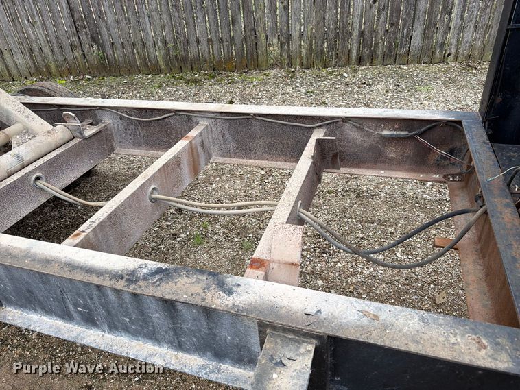 image for item FK3499 1985 Shop built dump trailer
