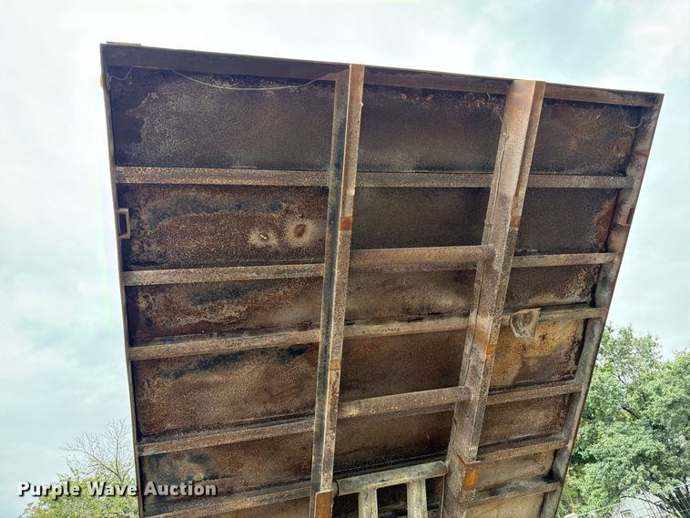 image for item FK3499 1985 Shop built dump trailer