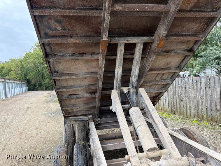 image for item FK3499 1985 Shop built dump trailer