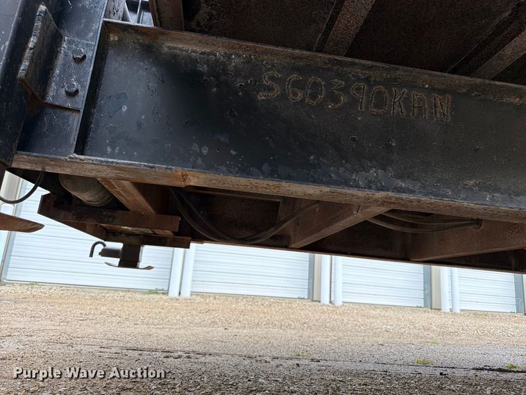 image for item FK3499 1985 Shop built dump trailer