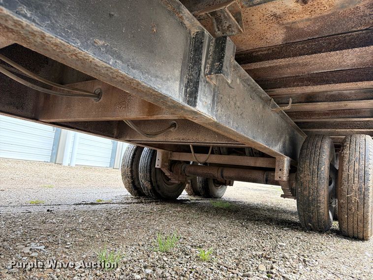 image for item FK3499 1985 Shop built dump trailer