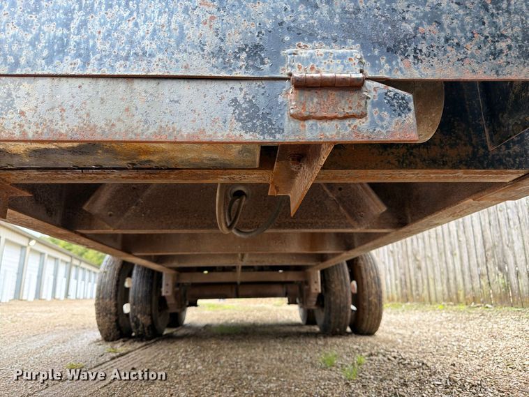 image for item FK3499 1985 Shop built dump trailer