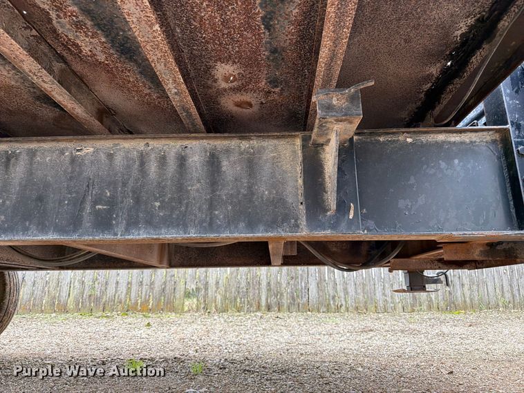 image for item FK3499 1985 Shop built dump trailer