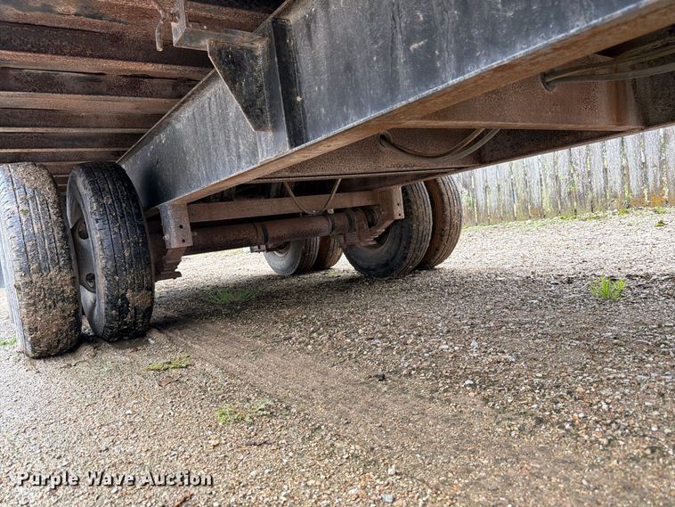 image for item FK3499 1985 Shop built dump trailer