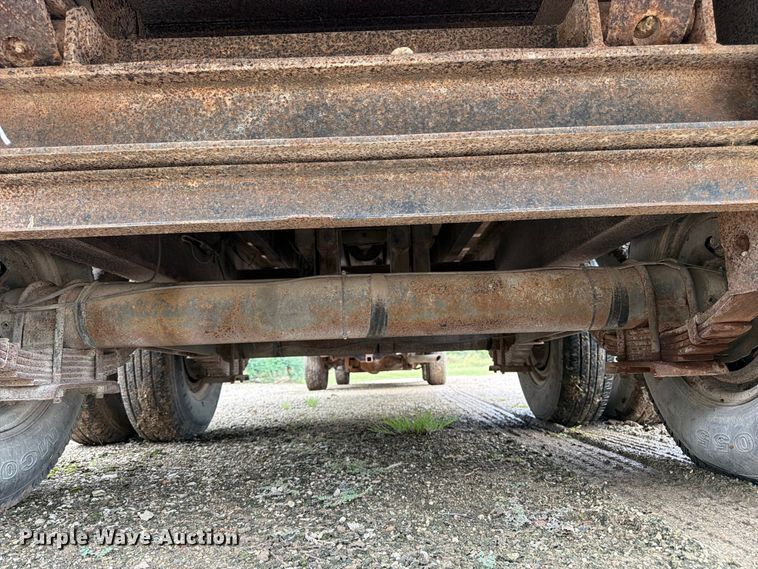 image for item FK3499 1985 Shop built dump trailer