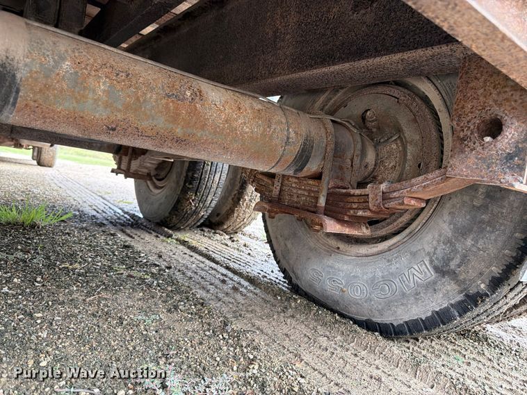 image for item FK3499 1985 Shop built dump trailer