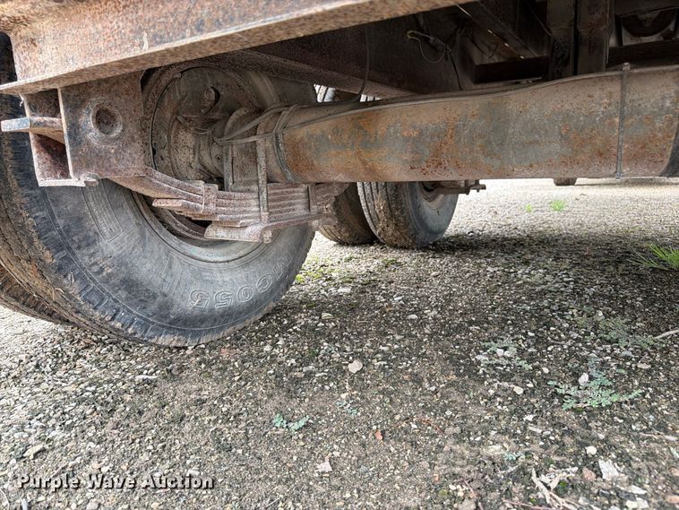image for item FK3499 1985 Shop built dump trailer