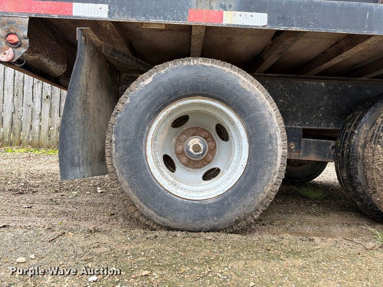 image for item FK3499 1985 Shop built dump trailer