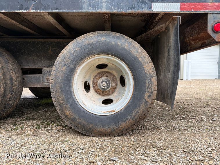 image for item FK3499 1985 Shop built dump trailer
