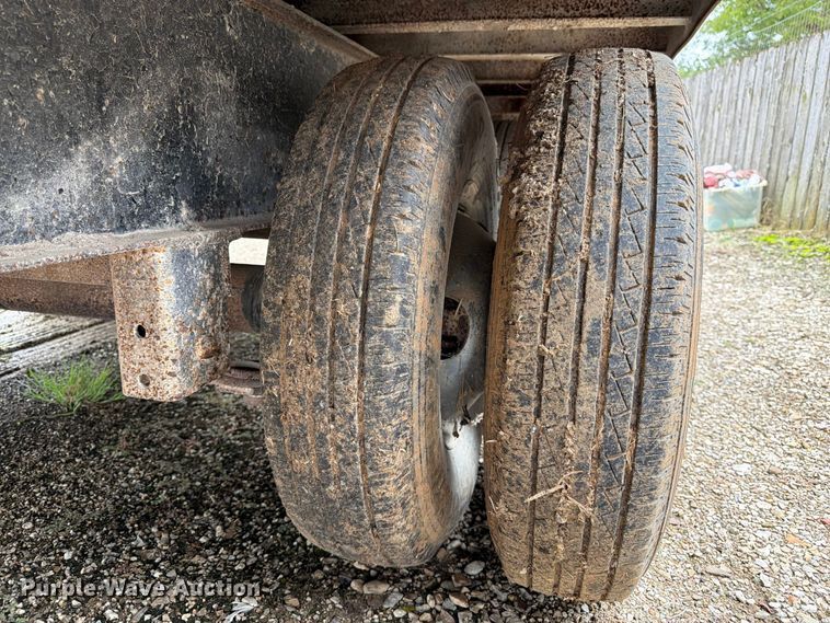 image for item FK3499 1985 Shop built dump trailer