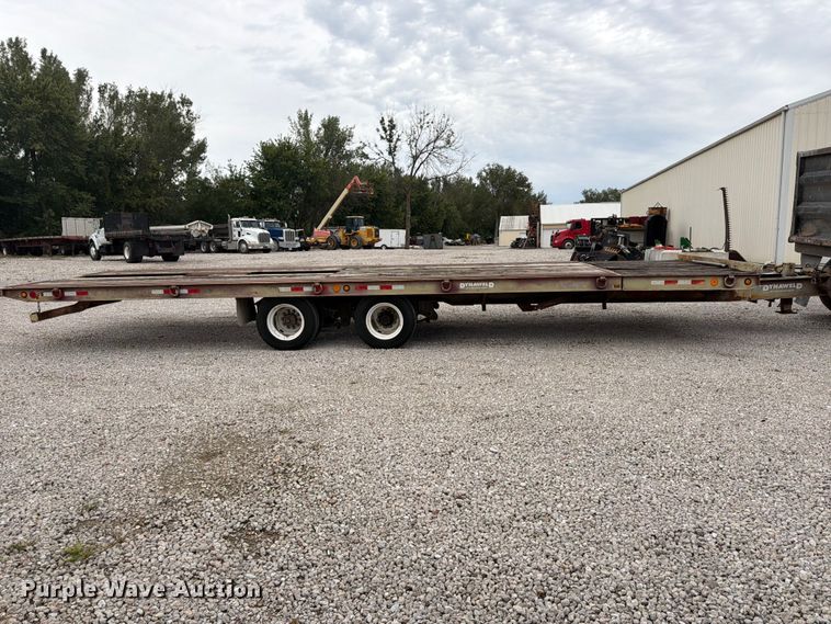 image for item FK3812 1999 Dynaweld tilt deck equipment trailer
