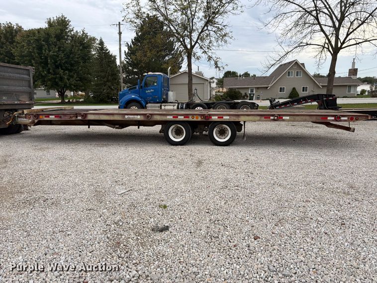 image for item FK3812 1999 Dynaweld tilt deck equipment trailer