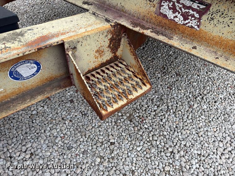 image for item FK3812 1999 Dynaweld tilt deck equipment trailer