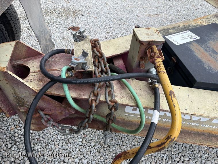 image for item FK3812 1999 Dynaweld tilt deck equipment trailer