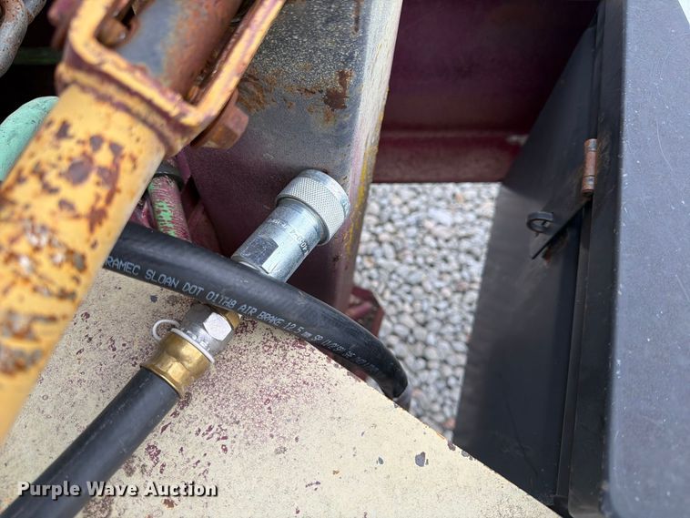 image for item FK3812 1999 Dynaweld tilt deck equipment trailer