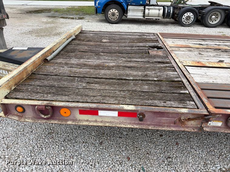 image for item FK3812 1999 Dynaweld tilt deck equipment trailer