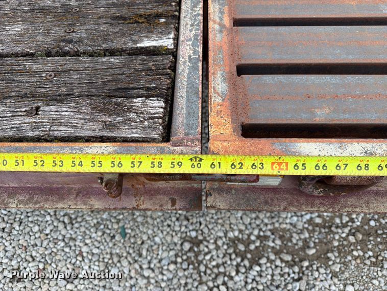 image for item FK3812 1999 Dynaweld tilt deck equipment trailer