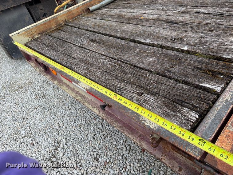 image for item FK3812 1999 Dynaweld tilt deck equipment trailer
