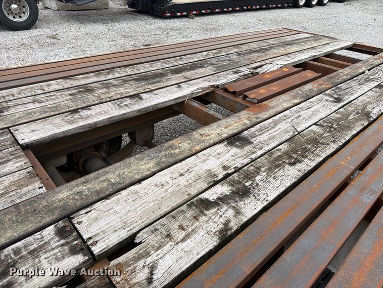 image for item FK3812 1999 Dynaweld tilt deck equipment trailer