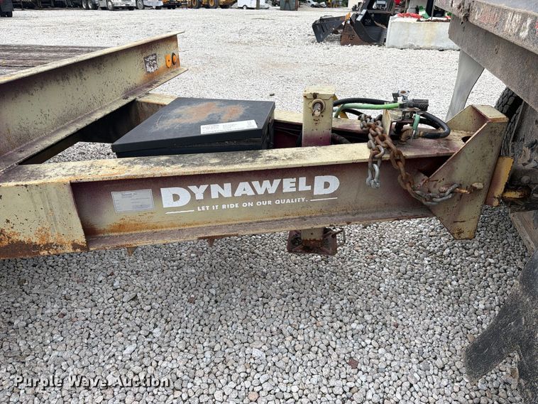 image for item FK3812 1999 Dynaweld tilt deck equipment trailer