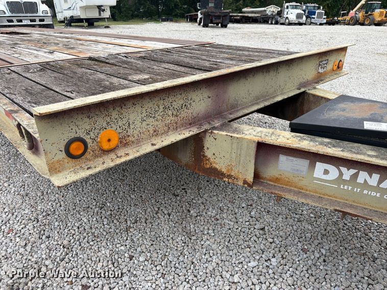 image for item FK3812 1999 Dynaweld tilt deck equipment trailer