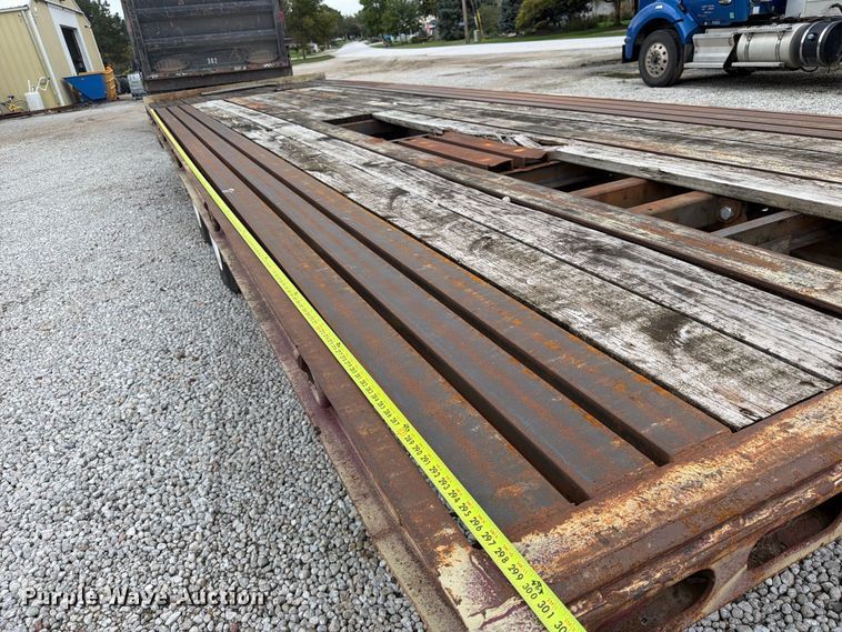 image for item FK3812 1999 Dynaweld tilt deck equipment trailer