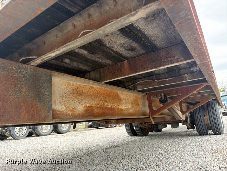 image for item FK3812 1999 Dynaweld tilt deck equipment trailer