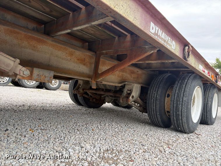 image for item FK3812 1999 Dynaweld tilt deck equipment trailer