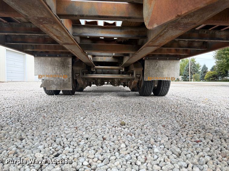 image for item FK3812 1999 Dynaweld tilt deck equipment trailer
