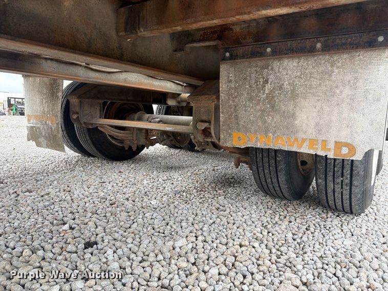image for item FK3812 1999 Dynaweld tilt deck equipment trailer