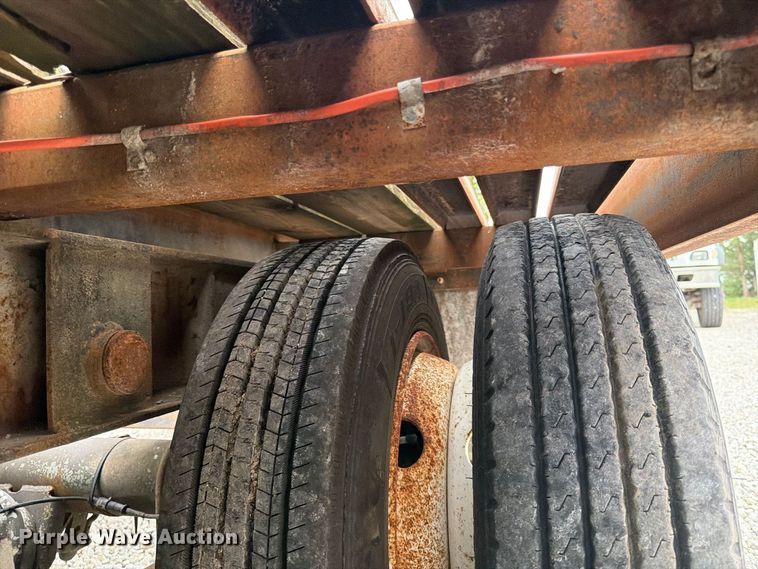 image for item FK3812 1999 Dynaweld tilt deck equipment trailer