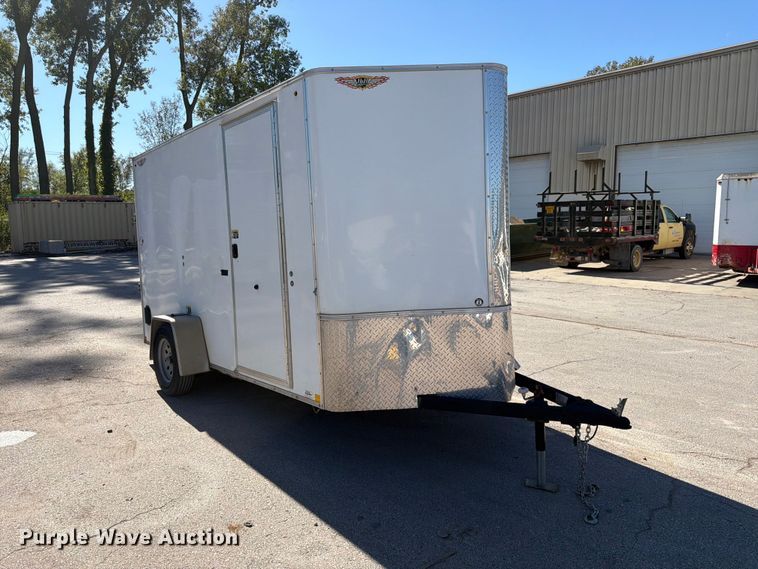 image for item FK3819 2019 H&H H7212SFTV-035 enclosed cargo trailer
