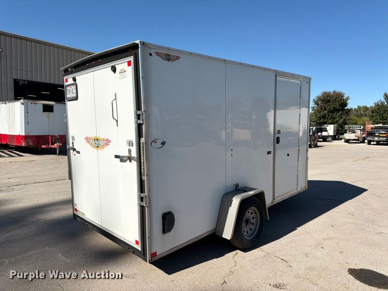 image for item FK3819 2019 H&H H7212SFTV-035 enclosed cargo trailer