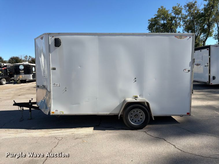 image for item FK3819 2019 H&H H7212SFTV-035 enclosed cargo trailer