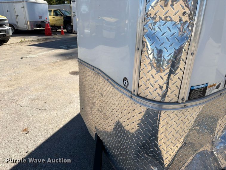 image for item FK3819 2019 H&H H7212SFTV-035 enclosed cargo trailer