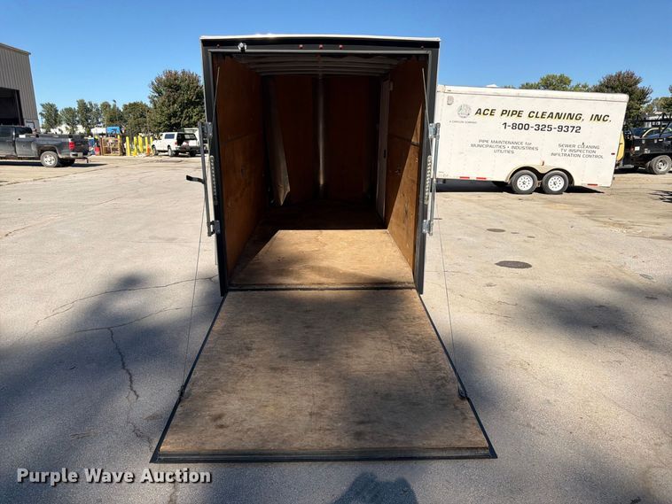 image for item FK3819 2019 H&H H7212SFTV-035 enclosed cargo trailer