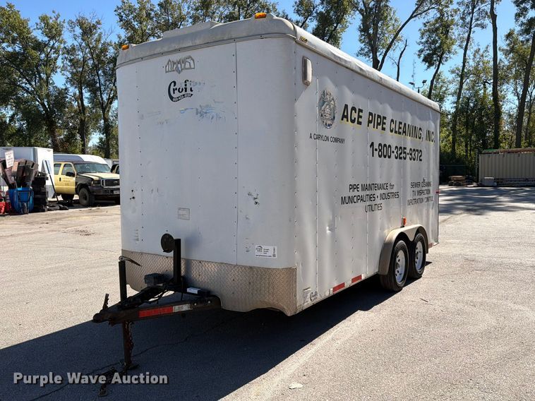 image for item FK3821 2006 Interstate West Corp ILRD716TA2 enclosed cargo trailer