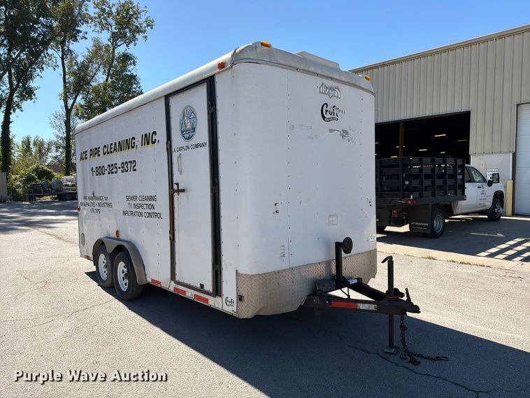 image for item FK3821 2006 Interstate West Corp ILRD716TA2 enclosed cargo trailer