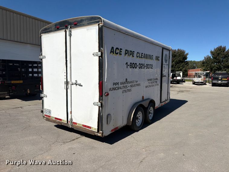 image for item FK3821 2006 Interstate West Corp ILRD716TA2 enclosed cargo trailer