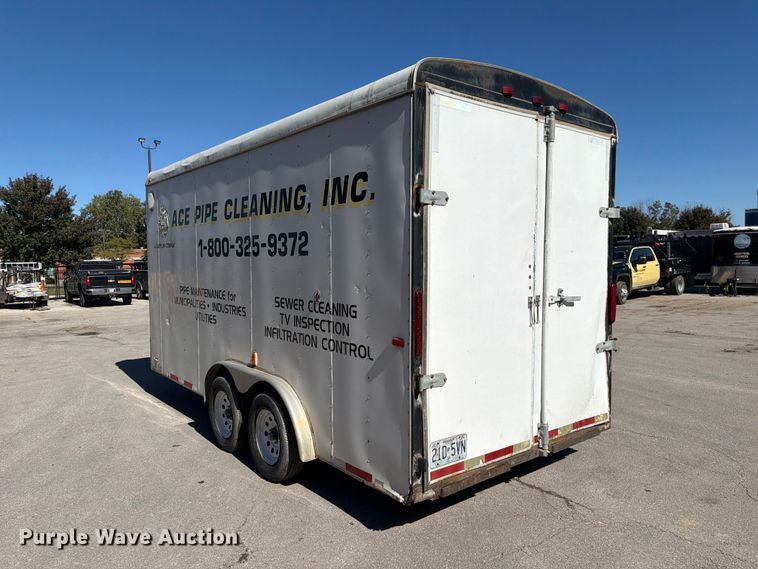image for item FK3821 2006 Interstate West Corp ILRD716TA2 enclosed cargo trailer