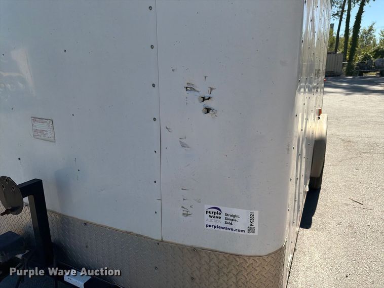 image for item FK3821 2006 Interstate West Corp ILRD716TA2 enclosed cargo trailer